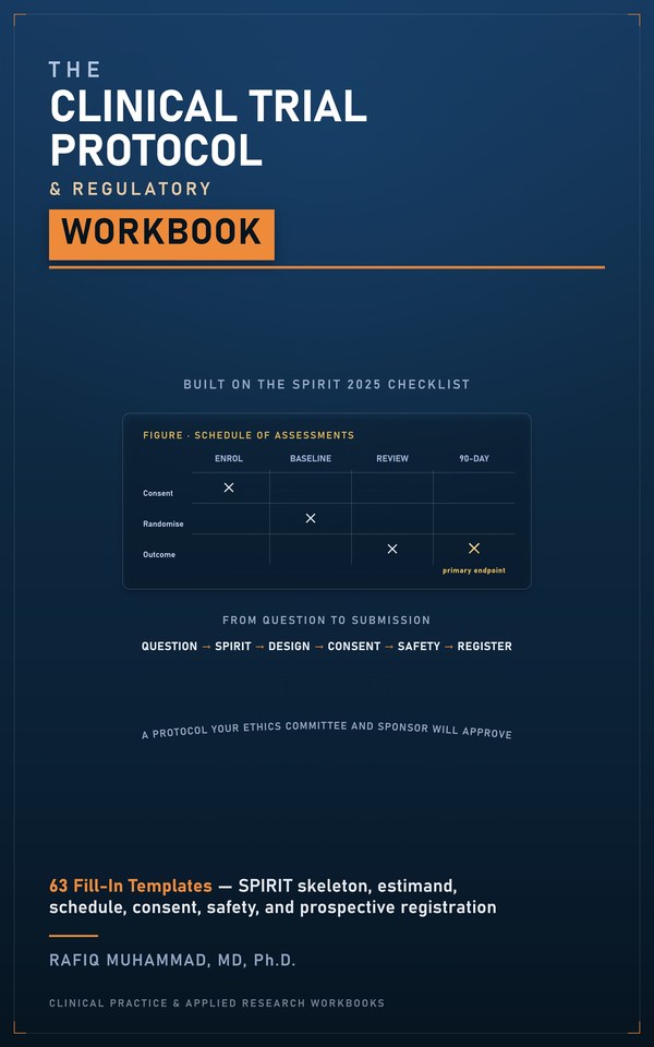 Cover of The Clinical Trial Protocol & Regulatory Workbook