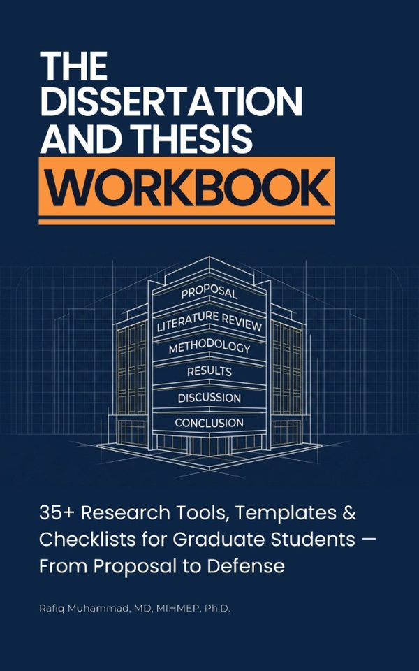 Cover of The Dissertation & Thesis Workbook